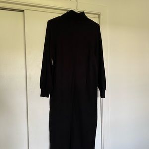 MANGO midi turtleneck dress
